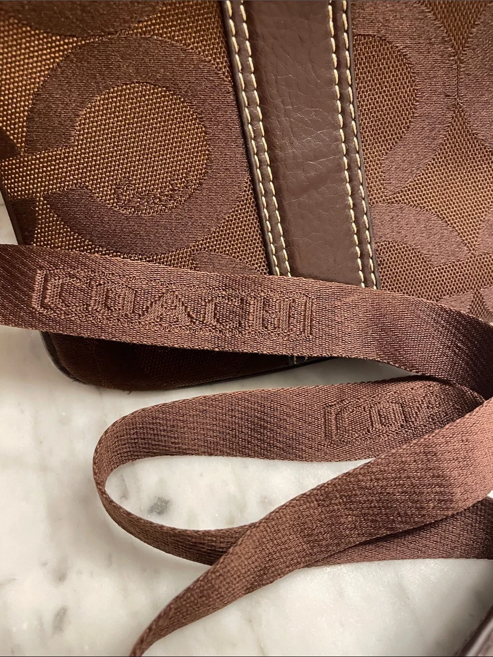 Coach compact messenger